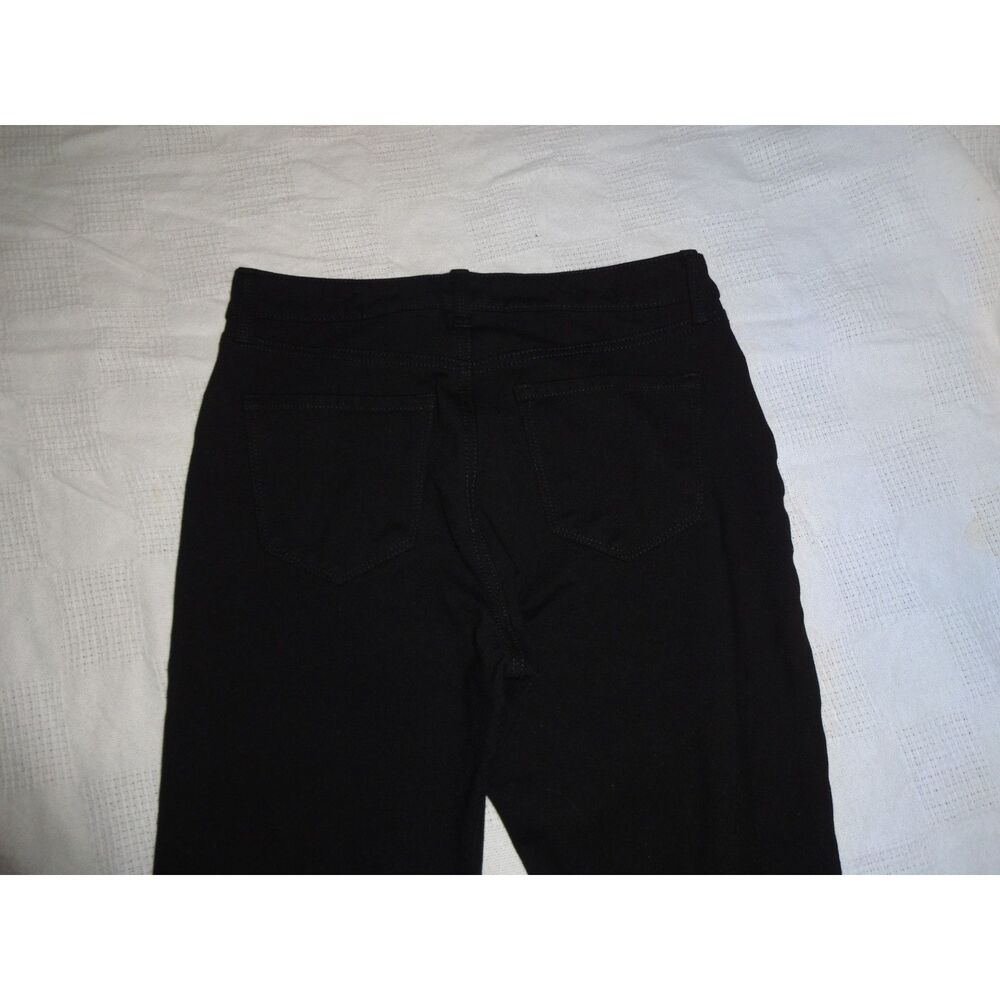 Nine West Black Cigarette Mid Rise Skinny Pants Size 6 | Soft Stretch - Picture 2 of 8